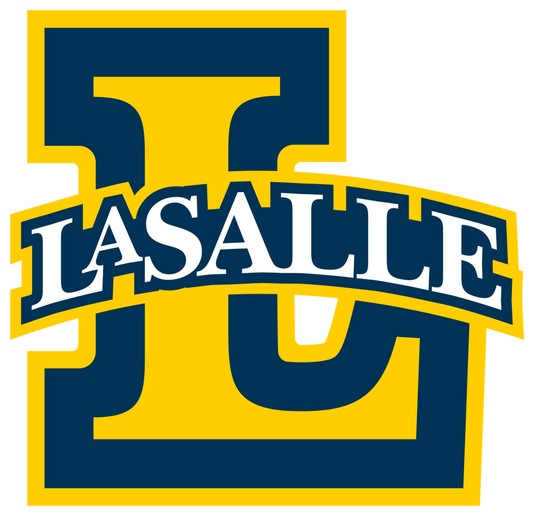 La Salle Explorers NCAA Football Vinyl Decal for Car Truck Window Laptop - DECALS OF AMERICA