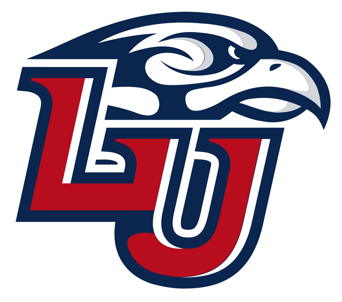 Liberty Flames NCAA Football Vinyl Decal for Car Truck Window Laptop - DECALS OF AMERICA