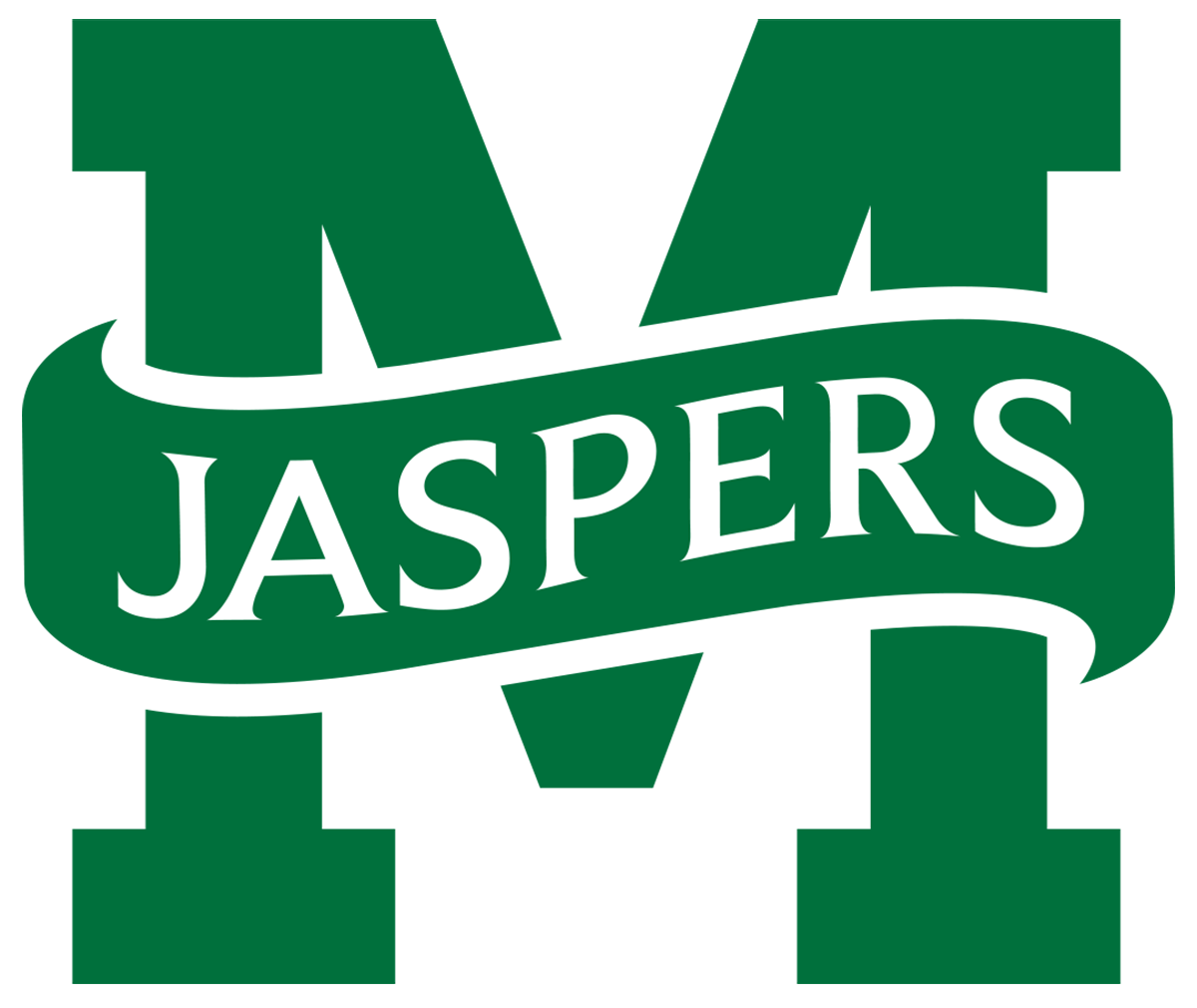 Manhattan Jaspers NCAA Football Vinyl Decal for Car Truck Window Laptop - DECALS OF AMERICA