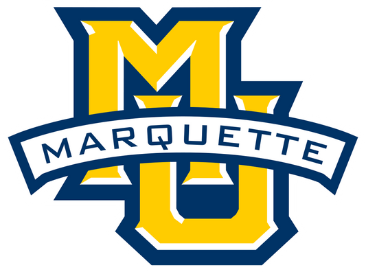 Marquette Golden Eagles NCAA Football Vinyl Decal for Car Truck Window Laptop - DECALS OF AMERICA