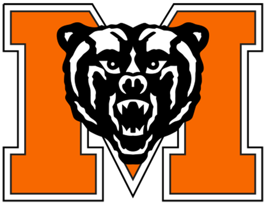 Mercer Bears NCAA Football Vinyl Decal for Car Truck Window Laptop - DECALS OF AMERICA