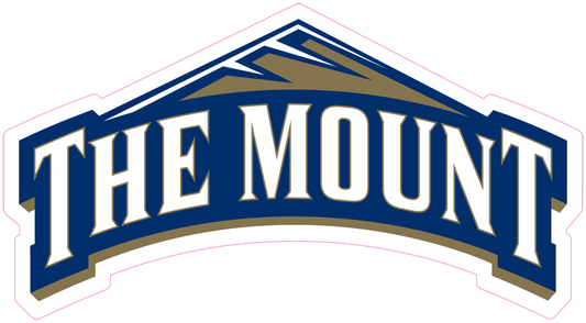 Mount St. Mary's Mountaineers NCAA Football Vinyl Decal for Car Truck Window Laptop - DECALS OF AMERICA