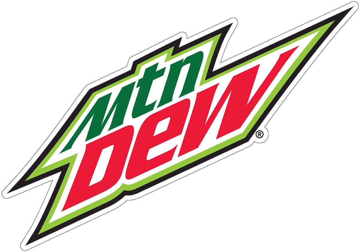 Mountain Dew Logo vinyl decal for car, truck, window or laptop - DECALS OF AMERICA