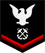 U.S. NAVY E-5 Rank Petty Officer Third Class PO3 vinyl decal for car, truck, window or laptop U.S. NAVY Military