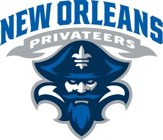 New Orleans Privateers NCAA Football Vinyl Decal for Car Truck Window Laptop - DECALS OF AMERICA