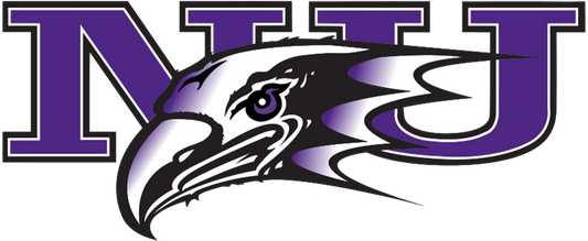 Niagara Purple Eagles NCAA Football Vinyl Decal for Car Truck Window Laptop - DECALS OF AMERICA