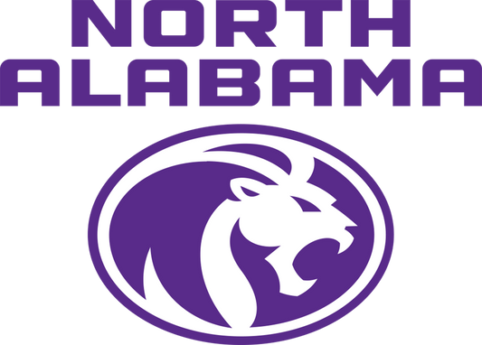 North Alabama Lions NCAA Football Vinyl Decal for Car Truck Window Laptop - DECALS OF AMERICA