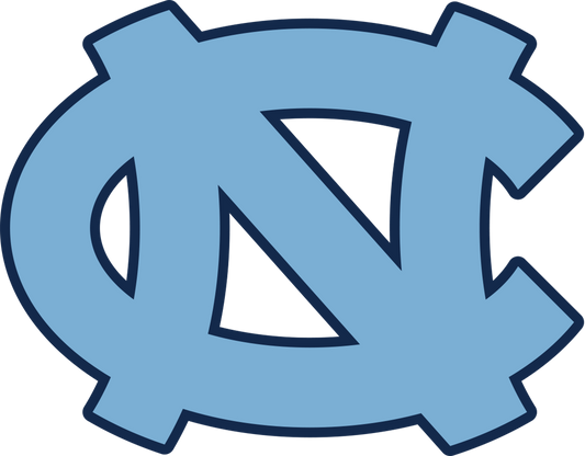 North Carolina Tar Heels NCAA Football Vinyl Decal for Car Truck Window Laptop - DECALS OF AMERICA