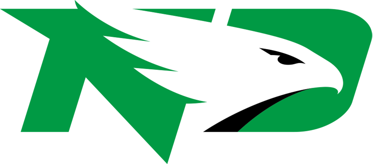 North Dakota Fighting Hawks NCAA Football Vinyl Decal for Car Truck Window Laptop - DECALS OF AMERICA