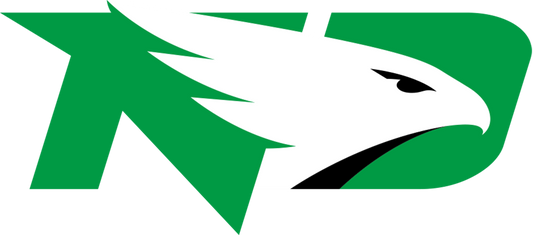 North Dakota Fighting Hawks NCAA Football Vinyl Decal for Car Truck Window Laptop - DECALS OF AMERICA