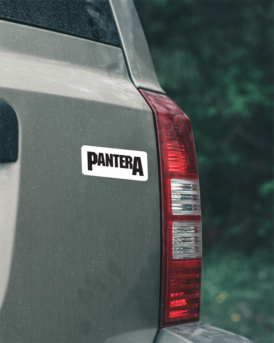 Pantera Logo Vinyl Decal for Car Truck Window Laptop