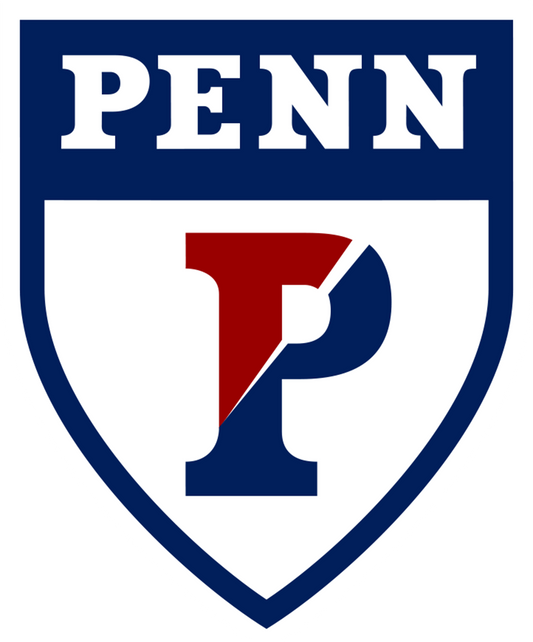 Penn Quakers NCAA Football Vinyl Decal for Car Truck Window Laptop - DECALS OF AMERICA