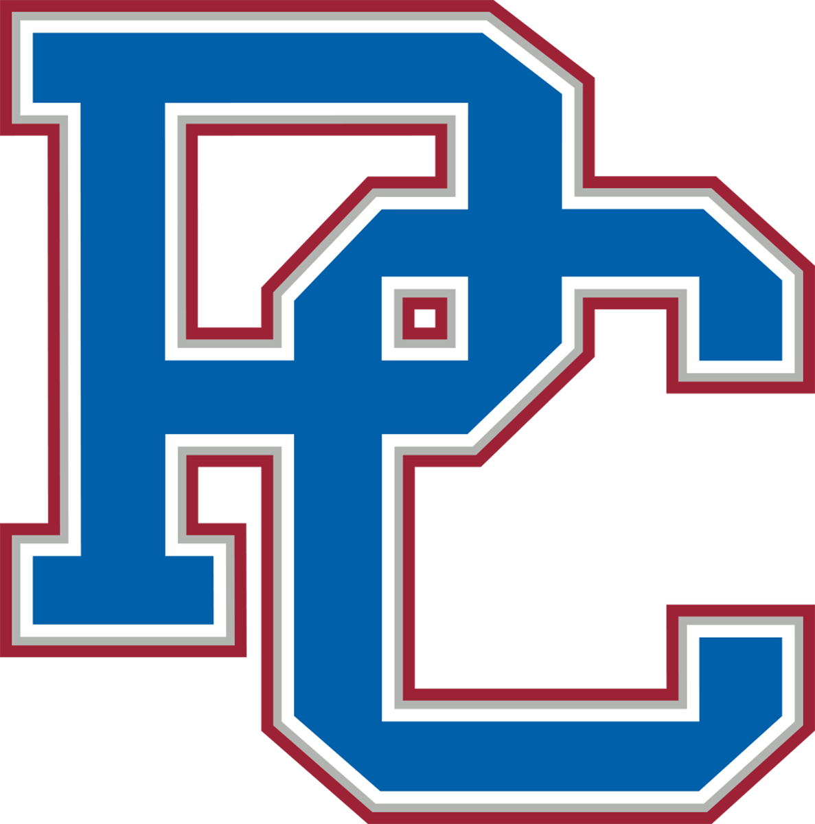 Presbyterian Blue Hose College NCAA Football Vinyl Decal for Car Truck Window Laptop - DECALS OF AMERICA