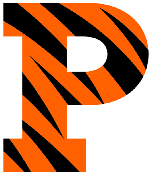 Princeton Tigers NCAA Football Vinyl Decal for Car Truck Window Laptop - DECALS OF AMERICA