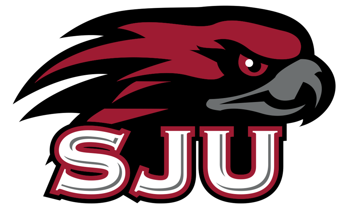 Saint Joseph's Hawks NCAA Football Vinyl Decal for Car Truck Window Laptop - DECALS OF AMERICA