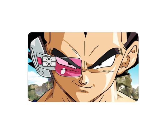 Scouter Vegeta Credit Card Skin