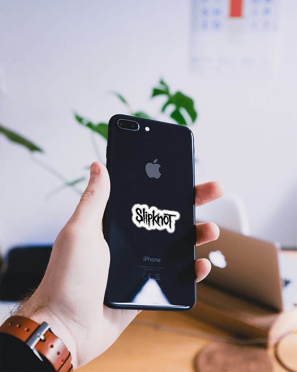 Slipknot Band Logo Vinyl Car Window Decal: Music Style Slipknot Band Logo Vinyl Car Window Decal: Music Style