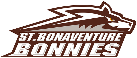 St. Bonaventure Bonnies NCAA Football Vinyl Decal for Car Truck Window Laptop - DECALS OF AMERICA