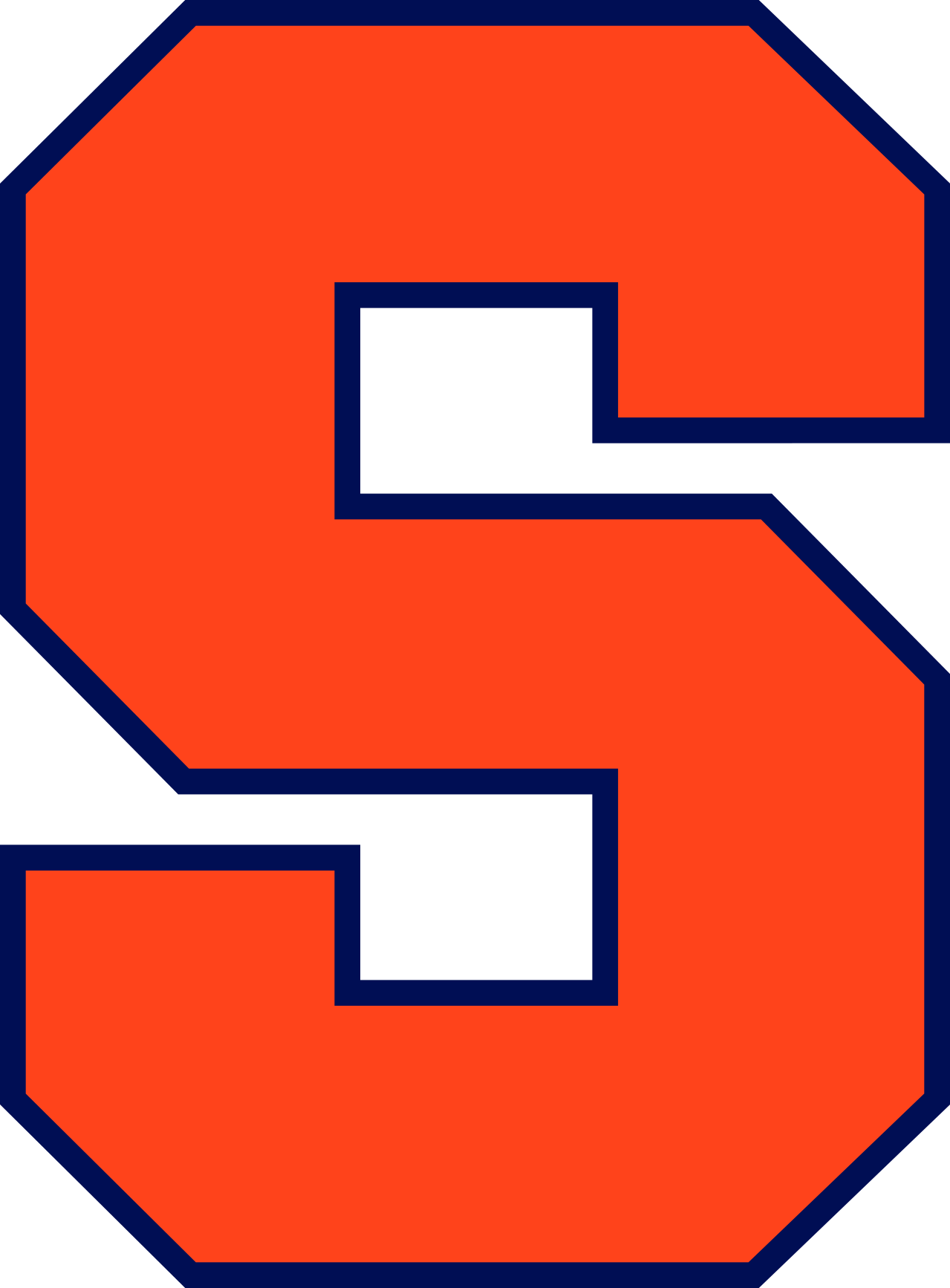 Syracuse Orange NCAA Football Vinyl Decal for Car Truck Window Laptop - DECALS OF AMERICA