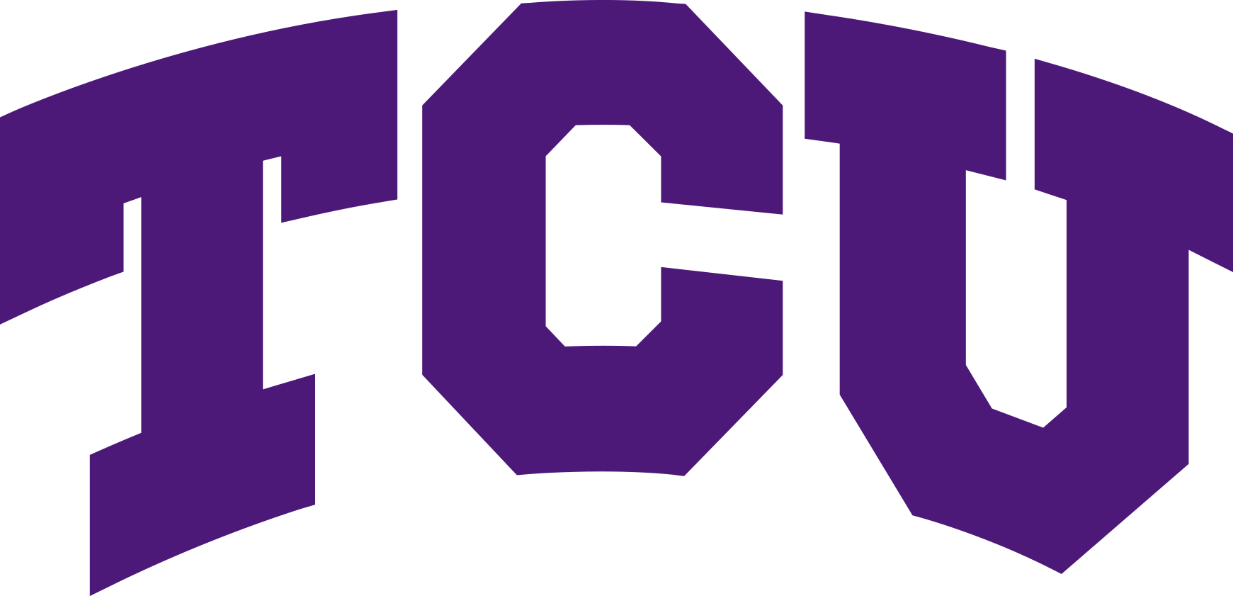 TCU Horned Frogs NCAA Football Vinyl Decal for Car Truck Window Laptop - DECALS OF AMERICA