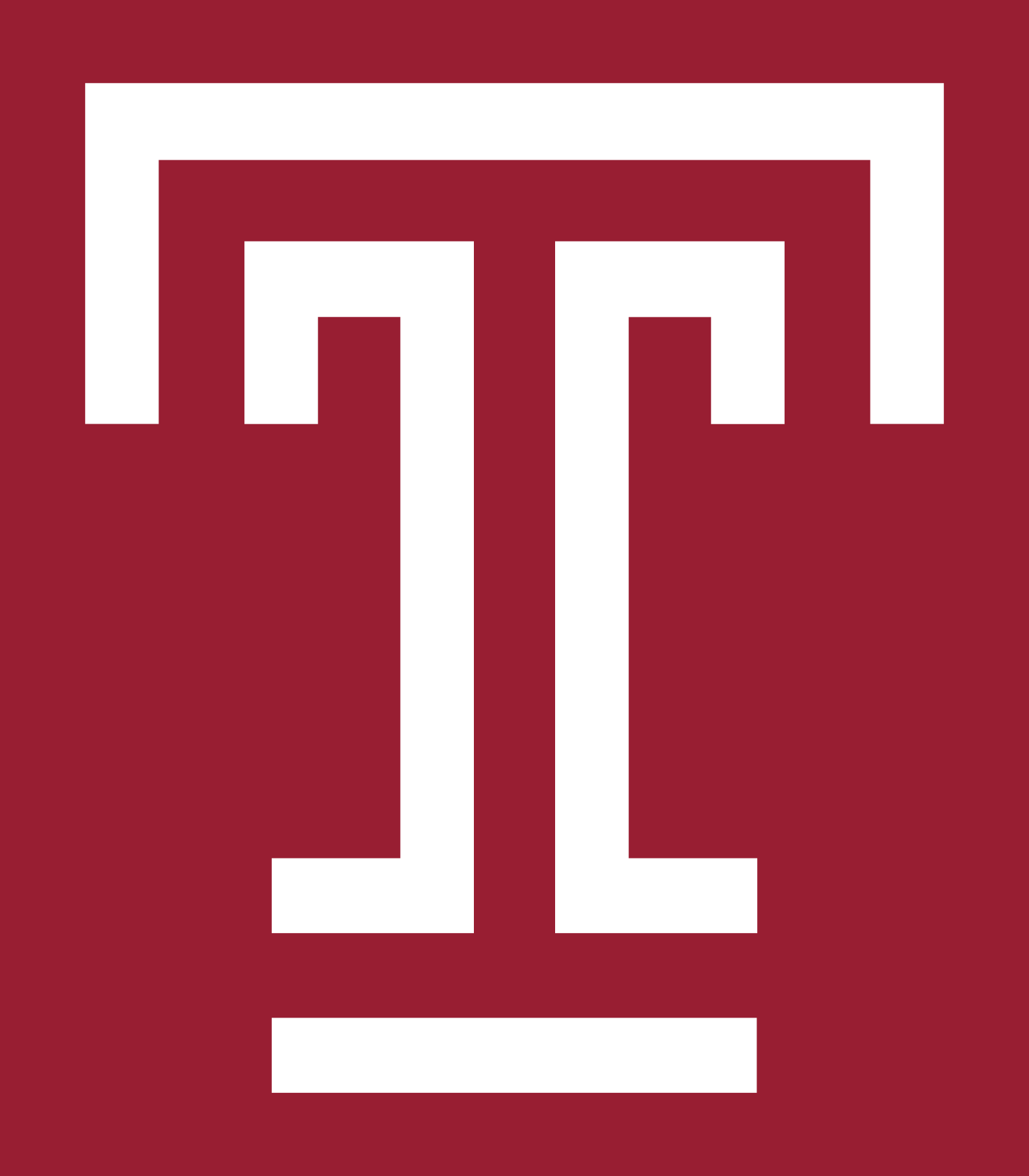 Temple NCAA Football Vinyl Decal for Car Truck Window Laptop - DECALS OF AMERICA