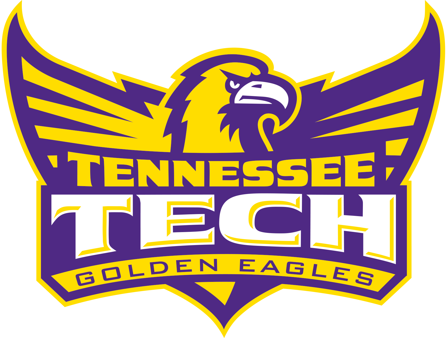 Tennessee Tech Golden Eagles NCAA Football Vinyl Decal for Car Truck Window Laptop - DECALS OF AMERICA