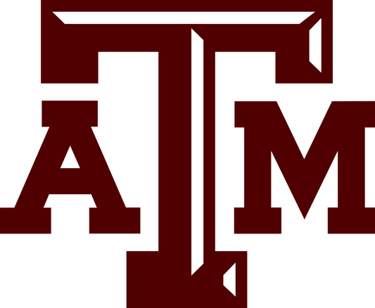 Texas A&M NCAA Football Vinyl Decal for Car Truck Window Laptop - DECALS OF AMERICA