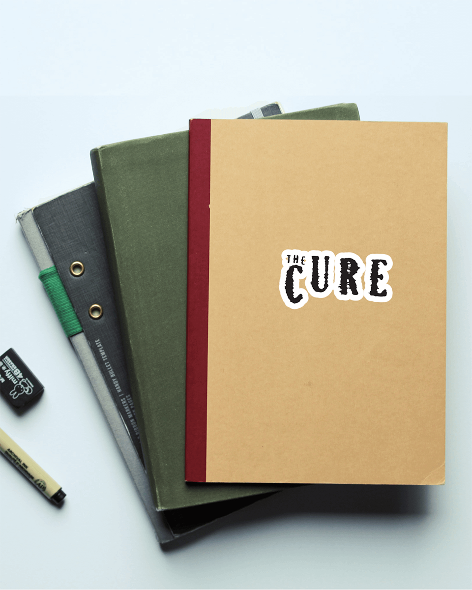 The Cure 2008-present logo Vinyl Decal for Car Truck Window Laptop