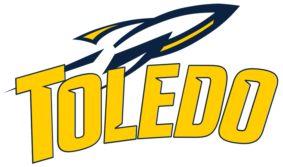 Toledo Rockets  NCAA Football Vinyl Decal for Car Truck Window Laptop - DECALS OF AMERICA