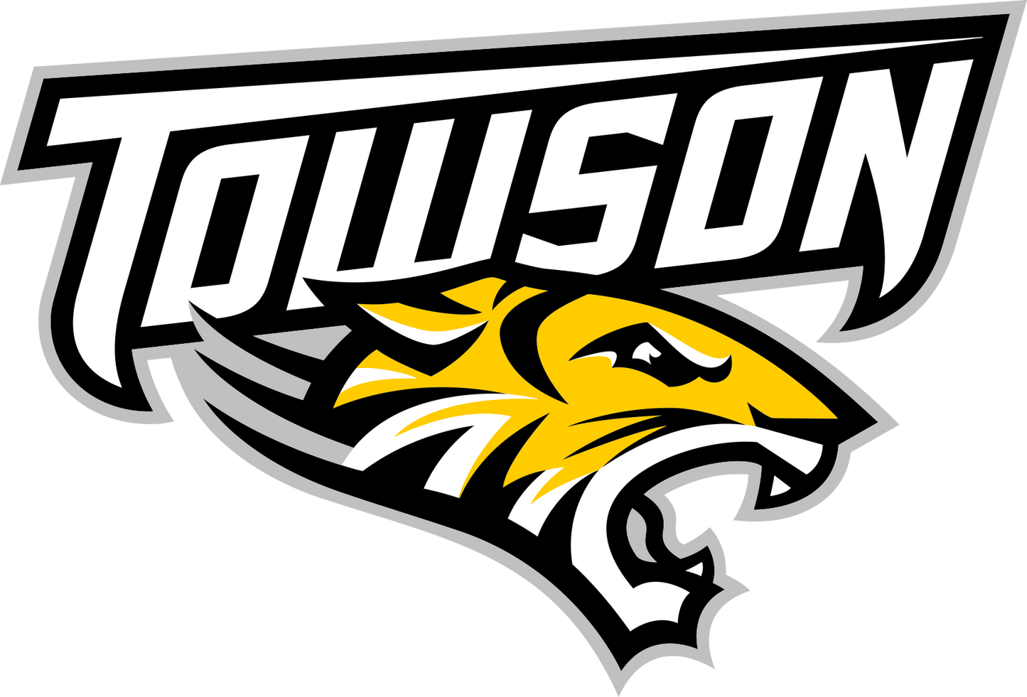 Towson Tigers NCAA Football Vinyl Decal for Car Truck Window Laptop - DECALS OF AMERICA