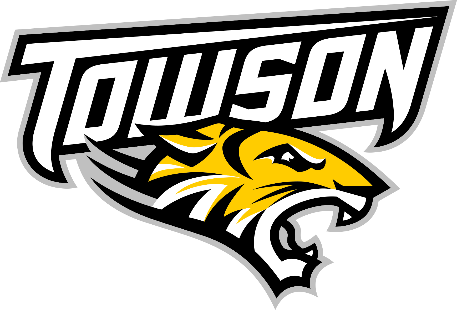 Towson Tigers NCAA Football Vinyl Decal for Car Truck Window Laptop - DECALS OF AMERICA