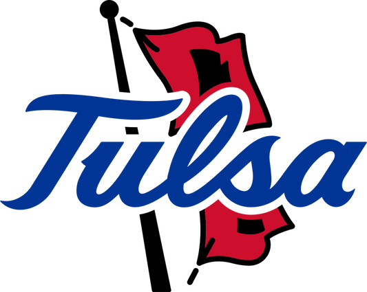 Tulsa Golden Hurricane NCAA Football Vinyl Decal for Car Truck Window Laptop - DECALS OF AMERICA