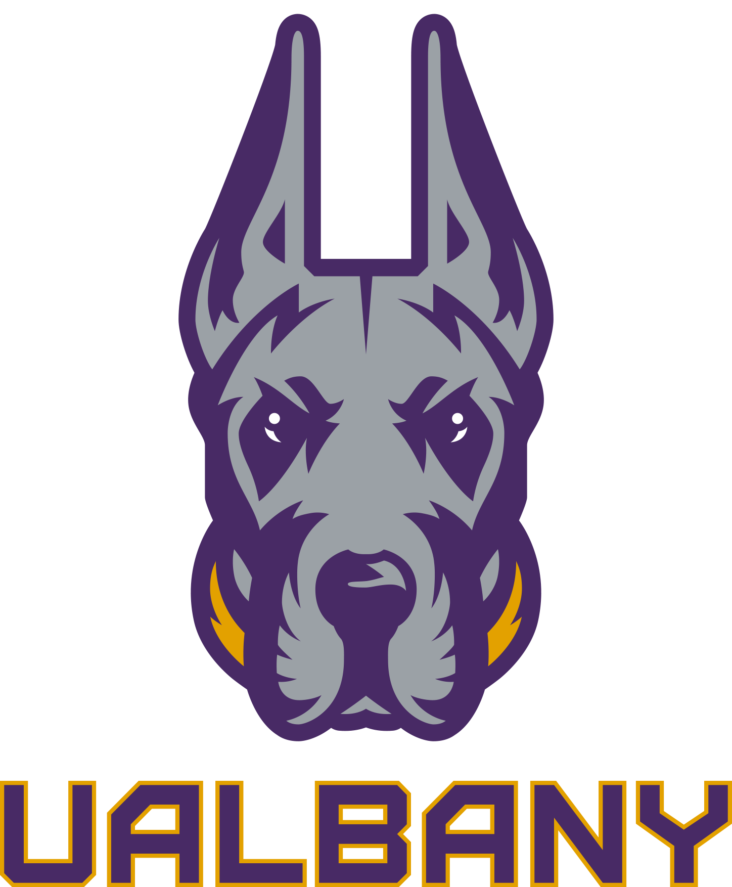 University at Albany Great Danes UAlbany NCAA Football Vinyl Decal for Car Truck Window Laptop - DECALS OF AMERICA