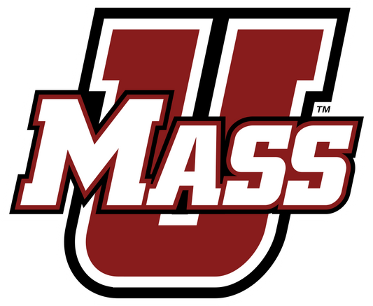 UMass Amherst Minutemen University of Massachusetts Amherst NCAA Football Vinyl Decal for Car Truck Window Laptop - DECALS OF AMERICA