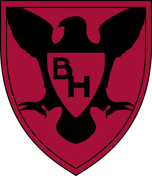 U.S. ARMY 86th Infantry Division "Blackhawk" Insignia Patch vinyl decal for car, truck, window or laptop U.S. ARMY Military