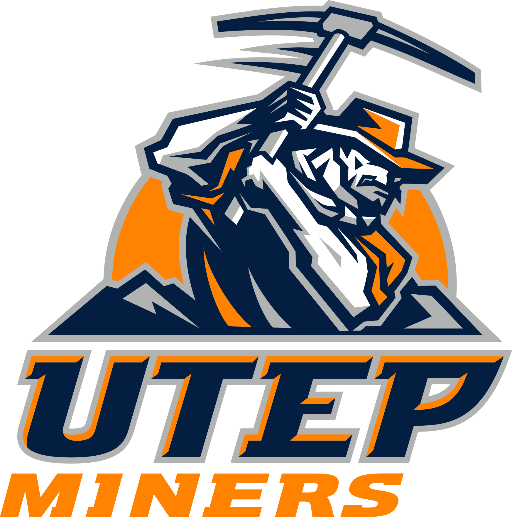 UTEP Miners NCAA Football Vinyl Decal for Car Truck Window Laptop - DECALS OF AMERICA