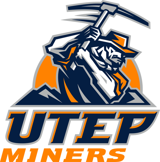 UTEP Miners NCAA Football Vinyl Decal for Car Truck Window Laptop - DECALS OF AMERICA