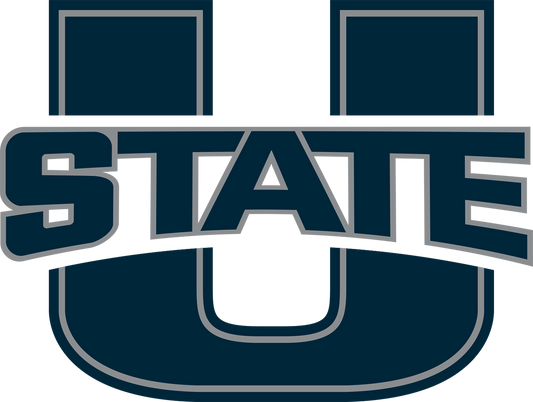 Utah State Aggies NCAA Football Vinyl Decal for Car Truck Window Laptop - DECALS OF AMERICA