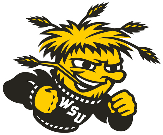 Wichita State Shockers NCAA Football Vinyl Decal for Car Truck Window Laptop - DECALS OF AMERICA