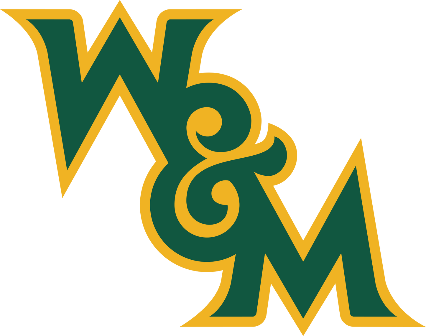 William & Mary Griffins NCAA Football Vinyl Decal for Car Truck Window Laptop - DECALS OF AMERICA