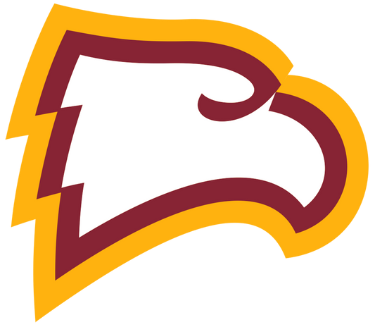Winthrop Eagles NCAA Football Vinyl Decal for Car Truck Window Laptop - DECALS OF AMERICA