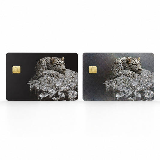 Panthère Diamond Leopard Luxury Credit & Debit Card Skin