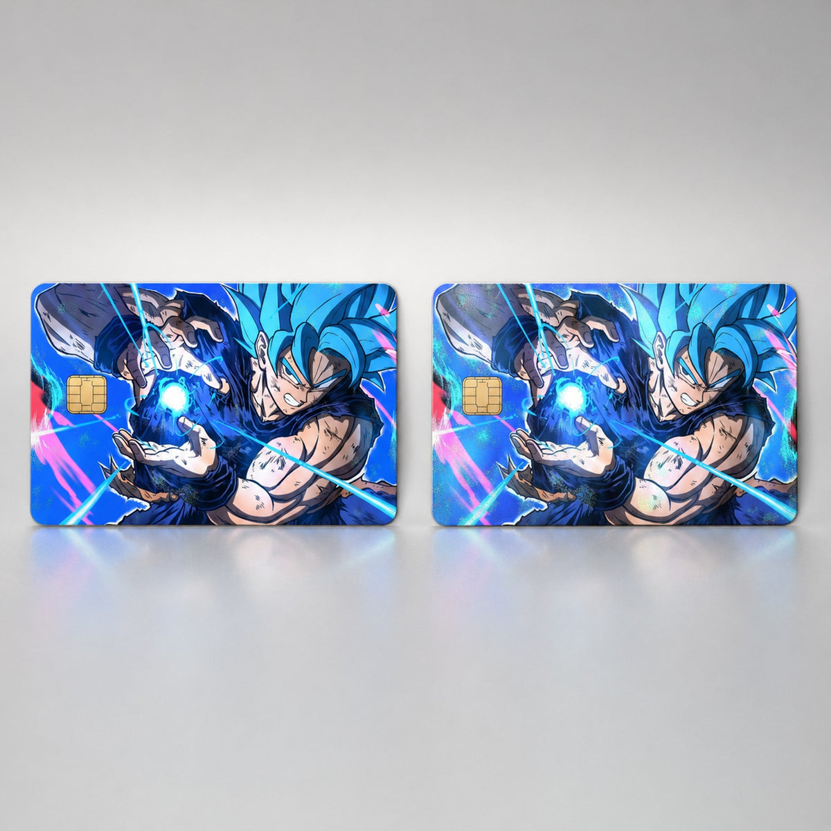 Son Goku Blue Kamehameha Dragon Ball Z Debit Card Credit Card Skin