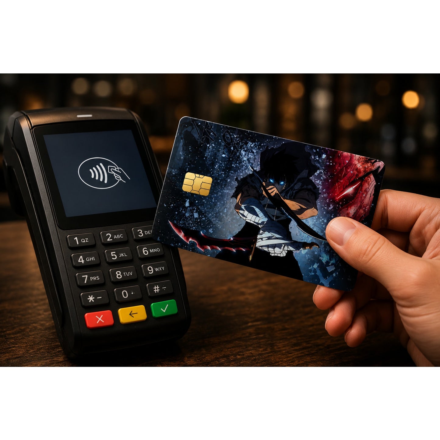 Solo Levelling Arise Debit Card Credit Card Skin Sticker Vinyl Decal