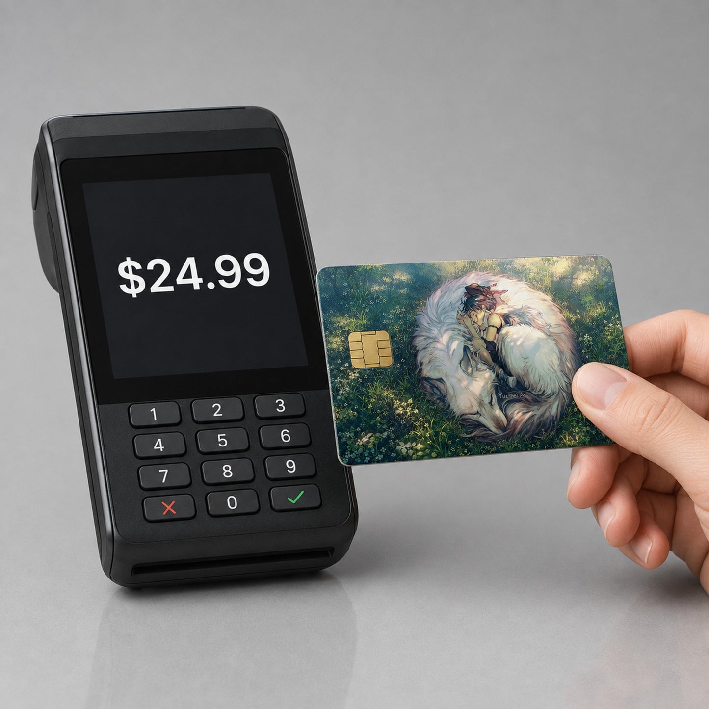 San & Moro’s Kin Gentle Circle of Life Ghibli Princess Mononoke Credit Card Skin