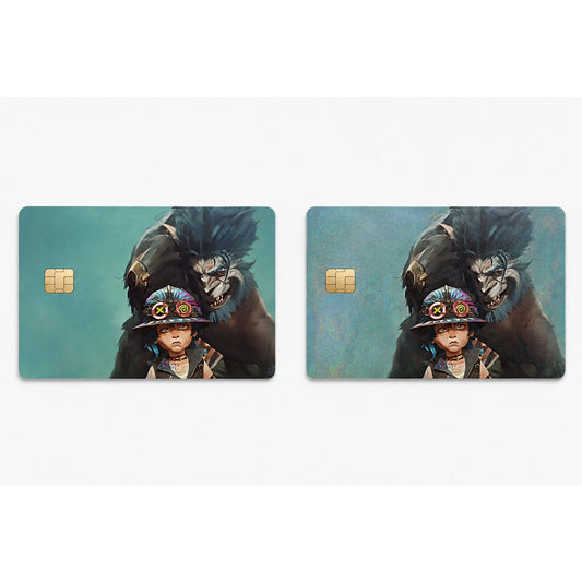 Arcane Isha Stand Against the Beast Credit Card Skin