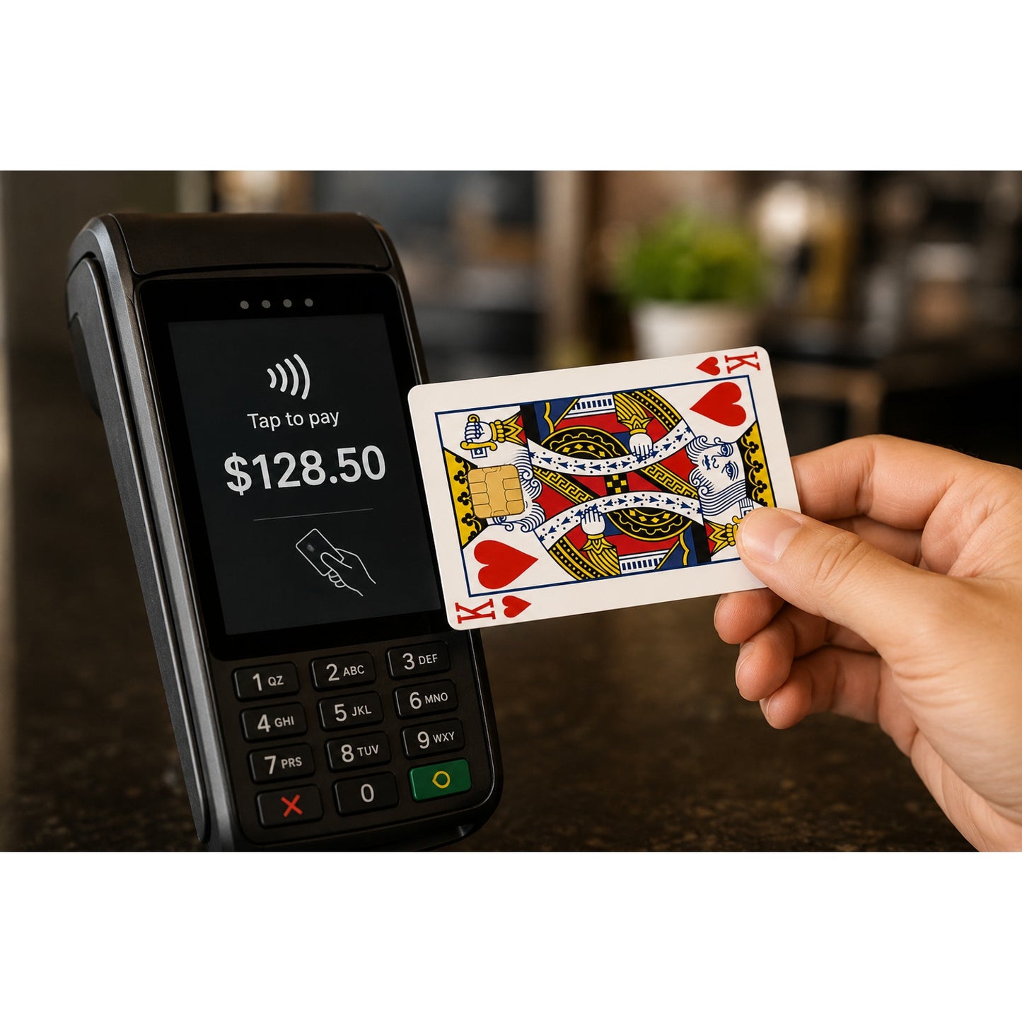 King of Hearts Card Credit Card Skin / Credit Card Sticker Credit Card Decal