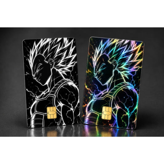Dragon Ball Vegeta Saiyan Warrior Credit Card Skin
