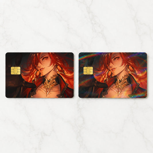 Mavuika Unyielding Embers Genshin Debit Card Credit Card Skin