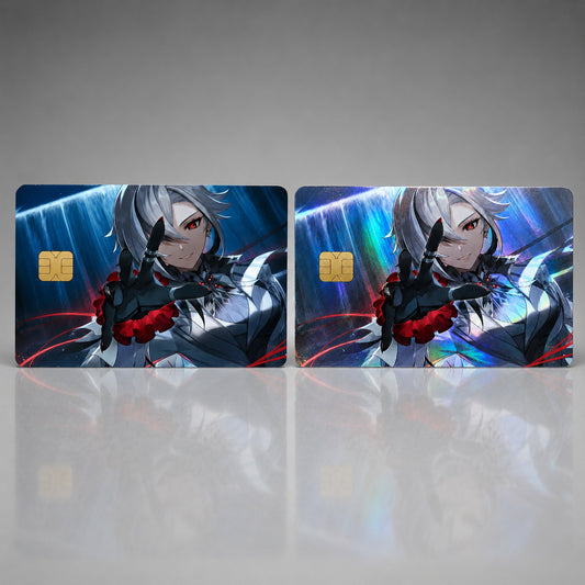 Genshin Impact Arlecchino Crimson Grasp Credit Card Skin